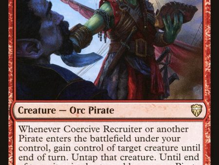 Coercive Recruiter [Commander Legends] Supply