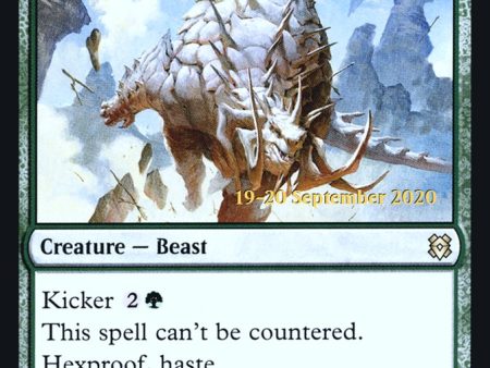 Cragplate Baloth [Zendikar Rising Prerelease Promos] Cheap