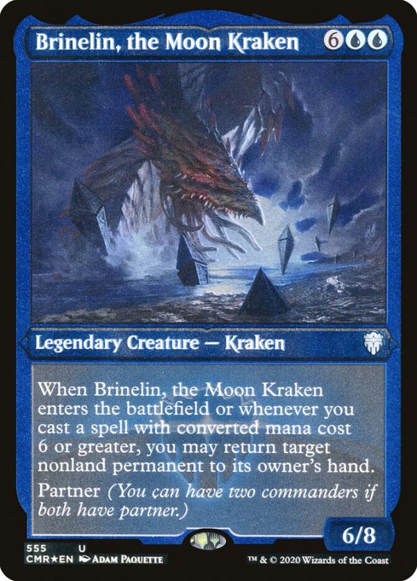 Brinelin, the Moon Kraken (Etched) [Commander Legends] For Sale