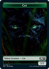 Cat (011)    Zombie Double-Sided Token [Core Set 2021 Tokens] Cheap