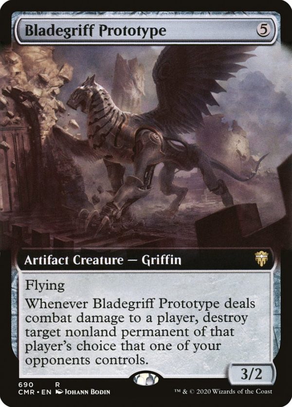 Bladegriff Prototype (Extended Art) [Commander Legends] Sale