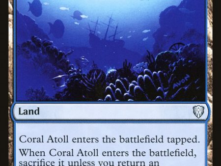 Coral Atoll [Commander Legends] on Sale