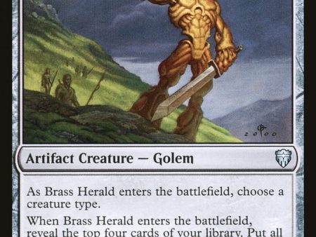 Brass Herald [Commander Legends] For Sale