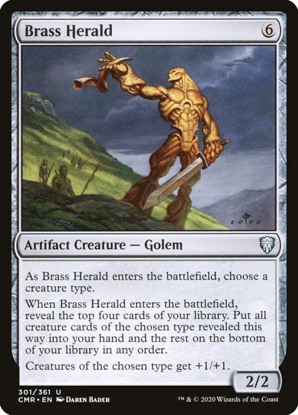 Brass Herald [Commander Legends] For Sale