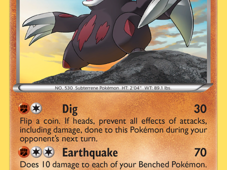 Excadrill (57 98) [Black & White: Emerging Powers] For Sale