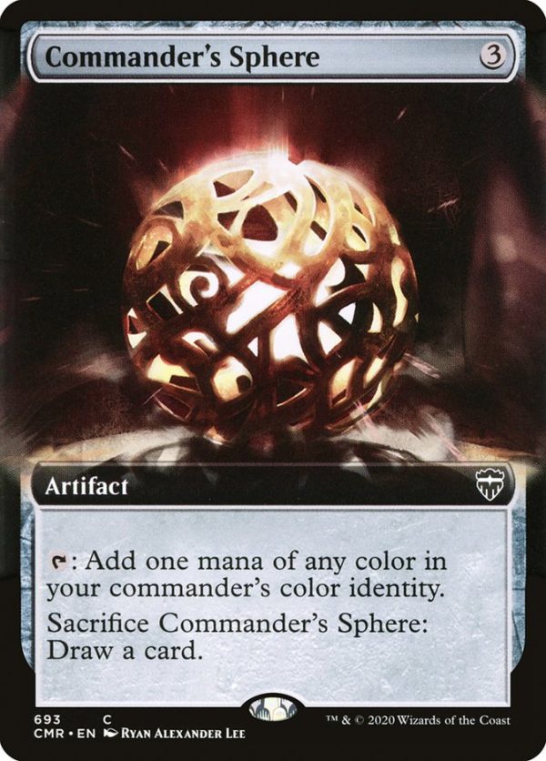 Commander s Sphere (Extended Art) [Commander Legends] Hot on Sale