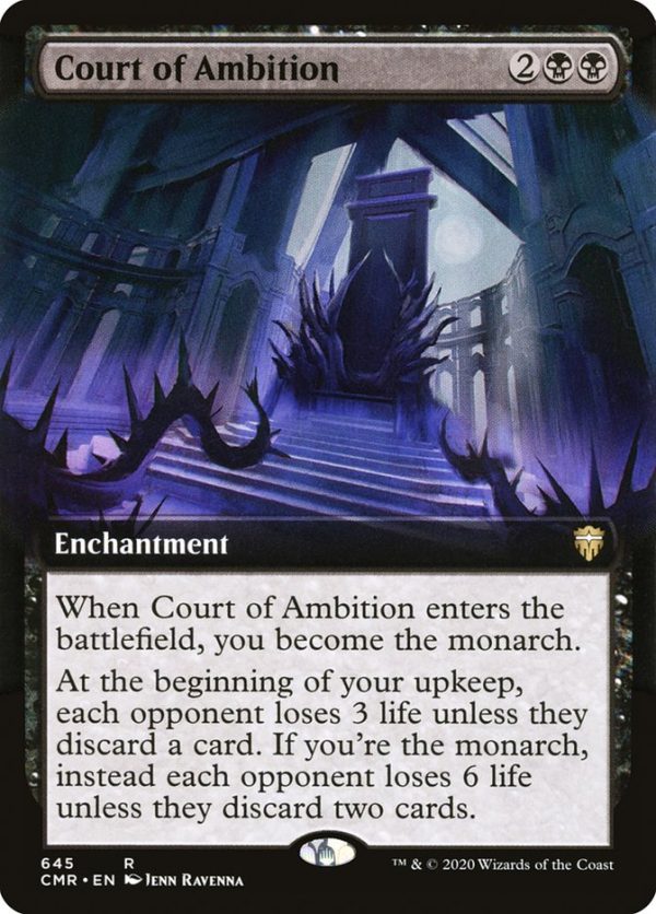 Court of Ambition (Extended Art) [Commander Legends] For Discount