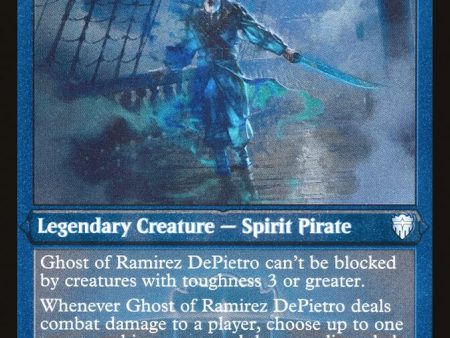 Ghost of Ramirez DePietro (Etched) [Commander Legends] Discount