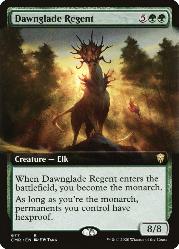 Dawnglade Regent (Extended Art) [Commander Legends] Online Sale