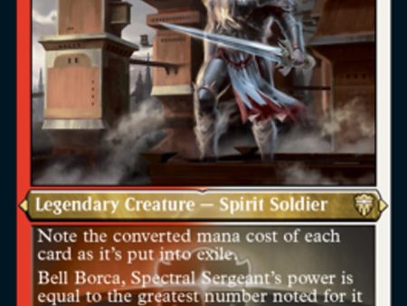 Bell Borca, Spectral Sergeant (Etched) [Commander Legends] For Discount