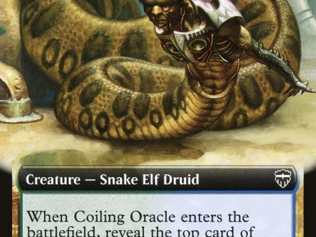 Coiling Oracle (Extended Art) [Commander Legends] Discount