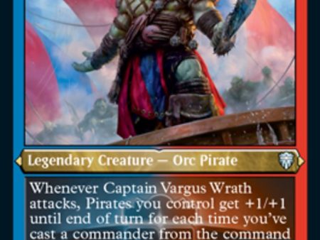 Captain Vargus Wrath (Etched) [Commander Legends] Fashion