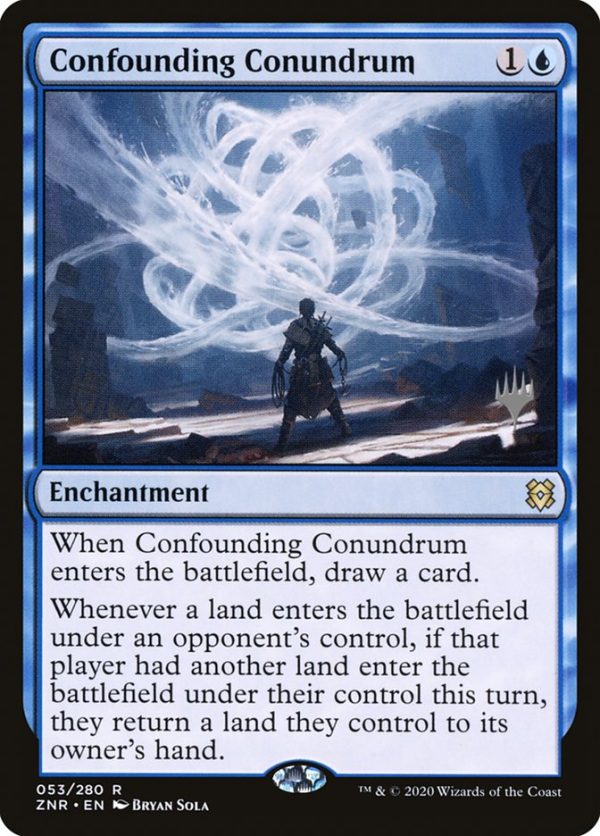 Confounding Conundrum (Promo Pack) [Zendikar Rising Promos] For Discount