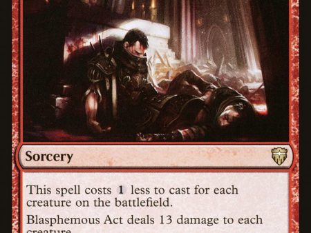 Blasphemous Act [Commander Legends] Cheap