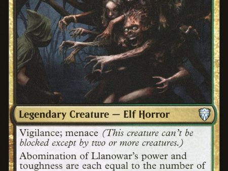 Abomination of Llanowar [Commander Legends] For Discount