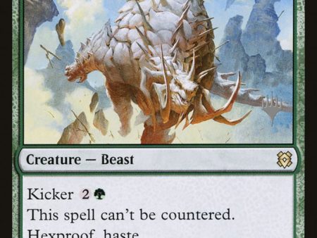 Cragplate Baloth (Promo Pack) [Zendikar Rising Promos] For Discount