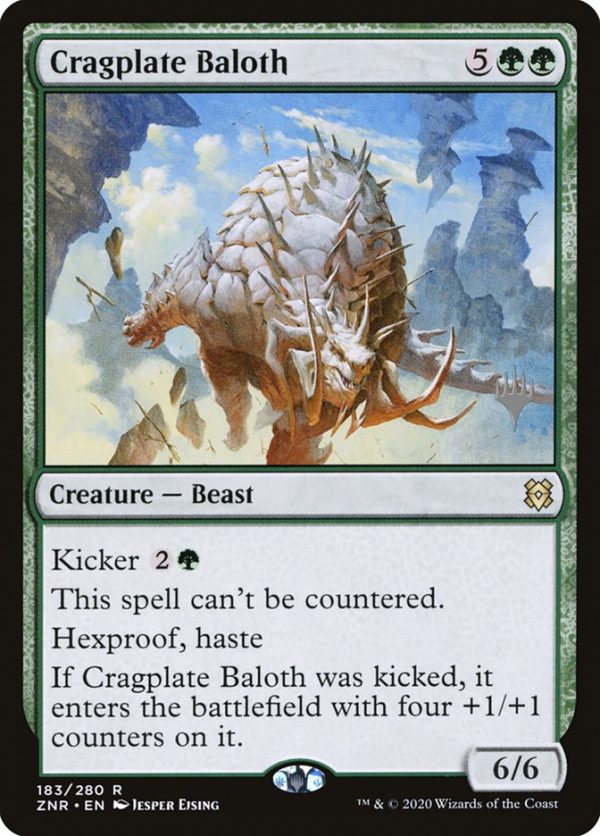 Cragplate Baloth (Promo Pack) [Zendikar Rising Promos] For Discount