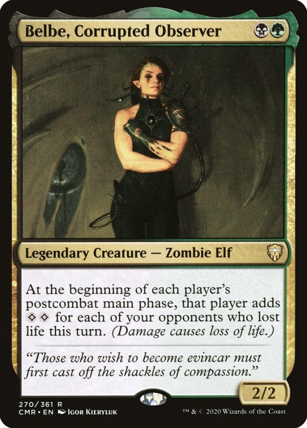 Belbe, Corrupted Observer [Commander Legends] Discount