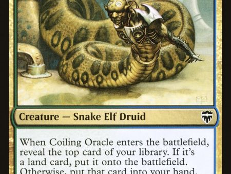 Coiling Oracle [Commander Legends] Online