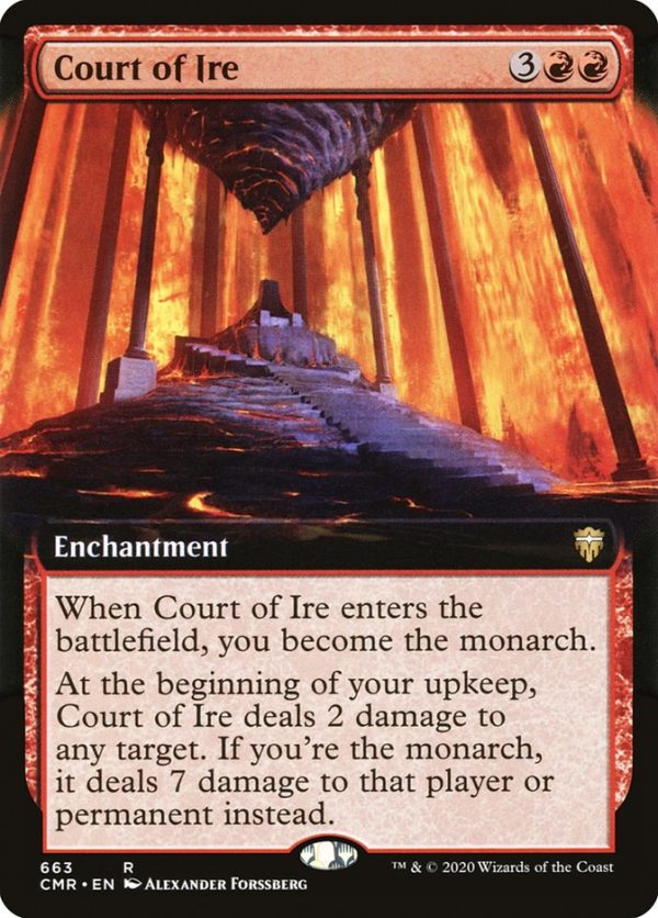 Court of Ire (Extended Art) [Commander Legends] on Sale