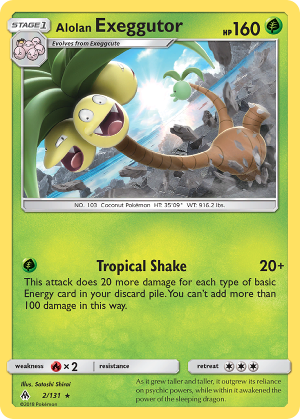 Alolan Exeggutor (2 131) [Sun & Moon: Forbidden Light] Online Sale