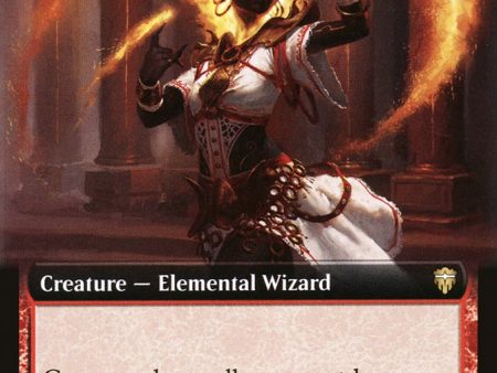 Flamekin Herald (Extended Art) [Commander Legends] Cheap