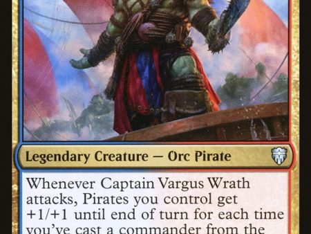 Captain Vargus Wrath [Commander Legends] For Discount