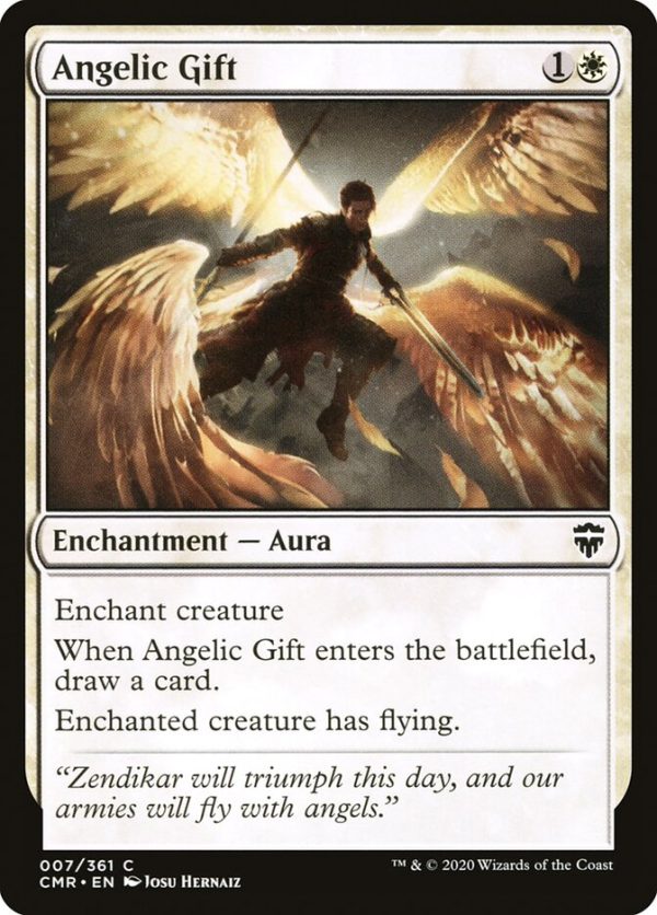 Angelic Gift [Commander Legends] Online Hot Sale