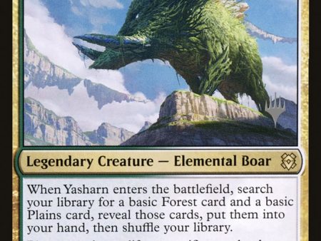 Yasharn, Implacable Earth (Promo Pack) [Zendikar Rising Promos] Online Sale