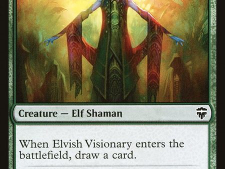 Elvish Visionary [Commander Legends] For Discount