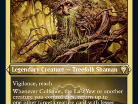 Colfenor, the Last Yew (Etched) [Commander Legends] For Sale