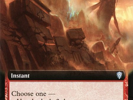 Abrade (Extended Art) [Commander Legends] Cheap