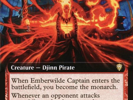 Emberwilde Captain (Extended Art) [Commander Legends] Online now