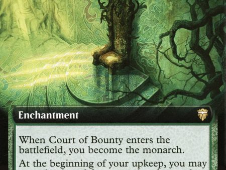 Court of Bounty (Extended Art) [Commander Legends] Online