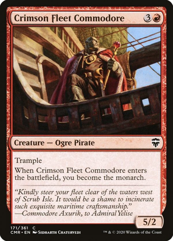 Crimson Fleet Commodore [Commander Legends] Hot on Sale