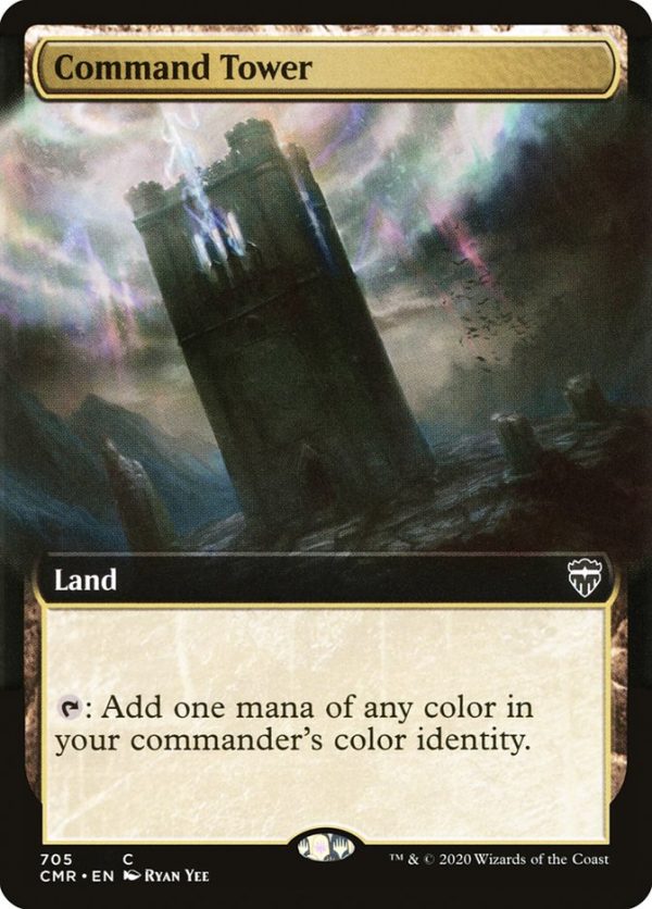 Command Tower (Extended Art) [Commander Legends] Discount