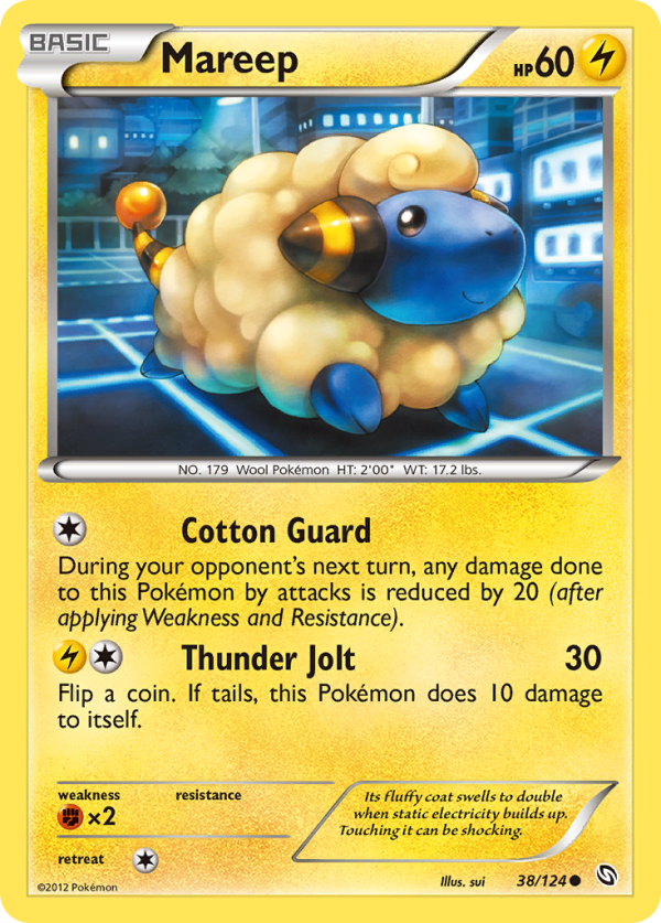 Mareep (38 124) [Black & White: Dragons Exalted] Online