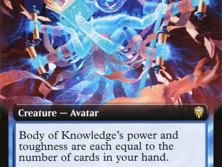 Body of Knowledge (Extended Art) [Commander Legends] For Sale