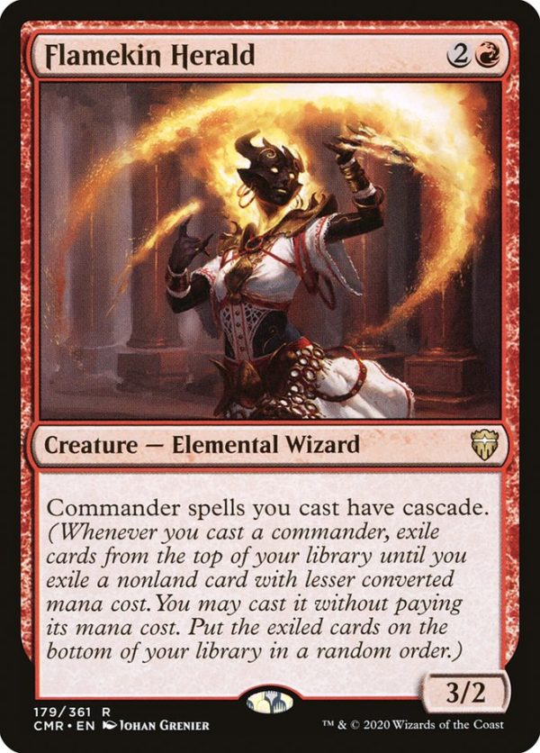 Flamekin Herald [Commander Legends] Sale