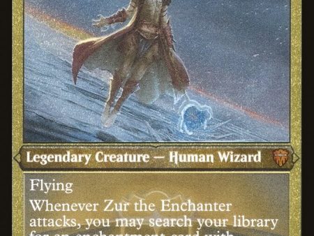 Zur the Enchanter (Etched) [Commander Legends] Online Hot Sale