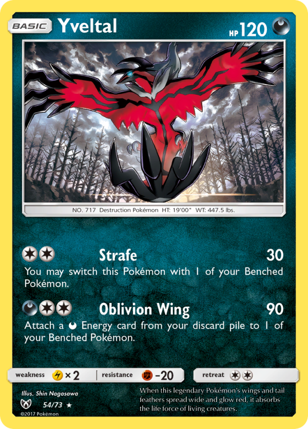 Yveltal (54 73) [Sun & Moon: Shining Legends] Online Hot Sale