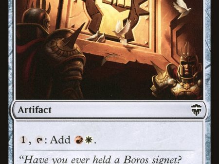 Boros Signet [Commander Legends] Online Sale