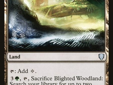 Blighted Woodland [Commander Legends] Discount