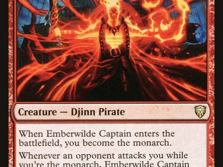 Emberwilde Captain [Commander Legends] Discount