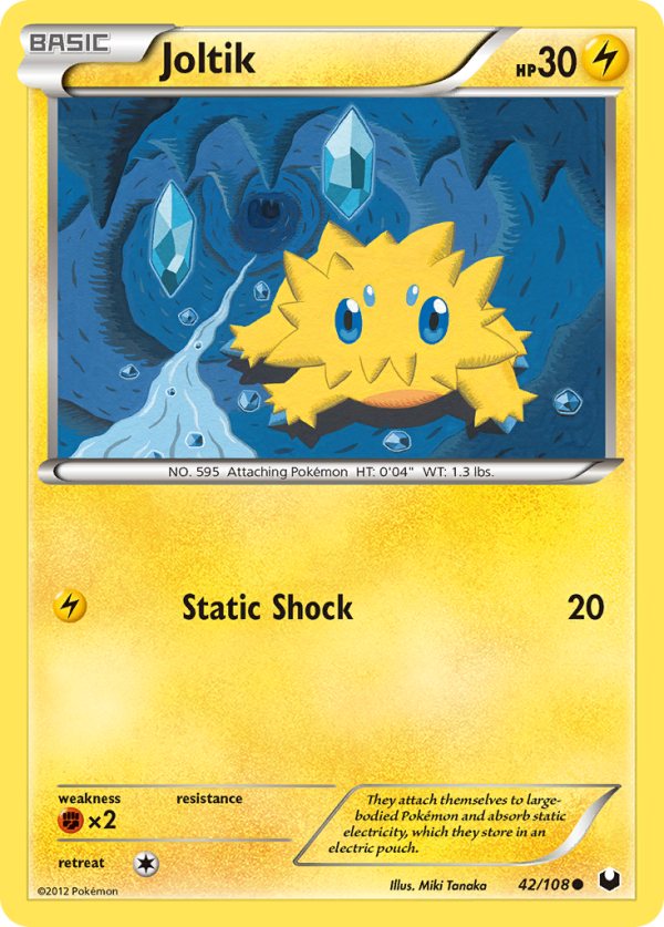 Joltik (42 108) [Black & White: Dark Explorers] on Sale