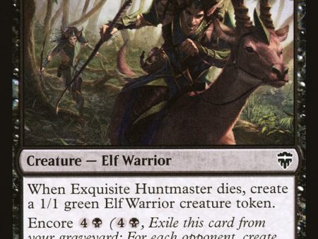 Exquisite Huntmaster [Commander Legends] For Discount