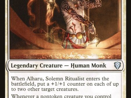 Alharu, Solemn Ritualist [Commander Legends] Online