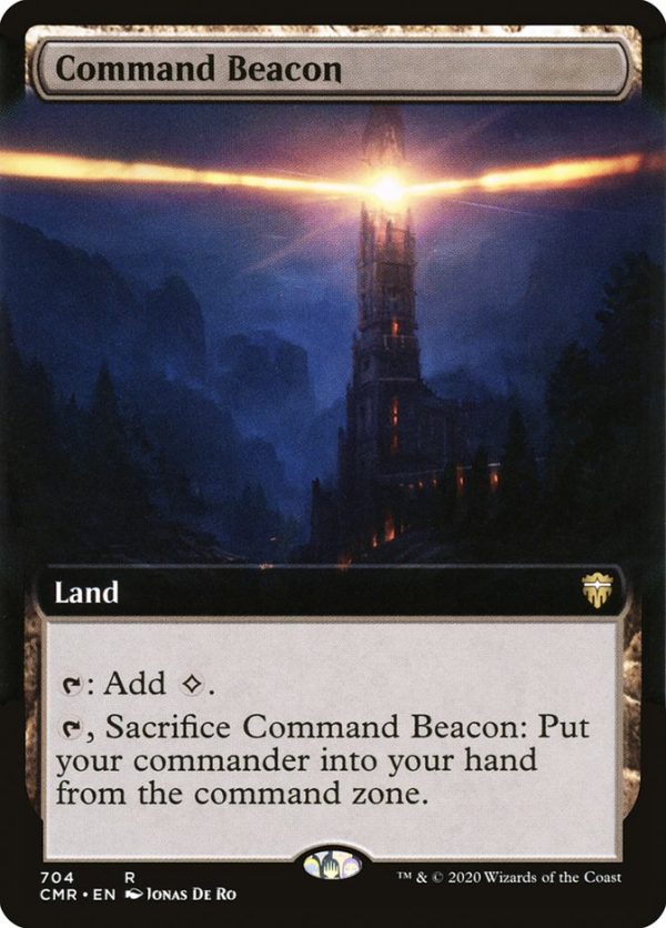 Command Beacon (Extended Art) [Commander Legends] Cheap