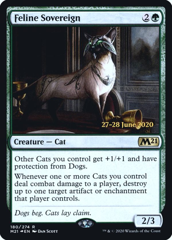 Feline Sovereign [Core Set 2021 Prerelease Promos] Online