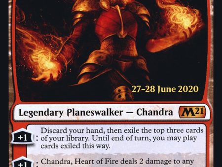 Chandra, Heart of Fire [Core Set 2021 Prerelease Promos] Fashion